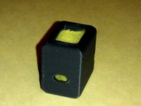 MakerBot Filament Filter Block by Prot0typ1cal