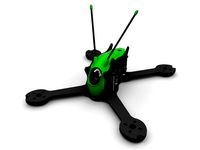 OB1 - CANOPY - 2.5MM LENS - 30° to 45° - ANTENNA MOUNT. by SkyHero3D