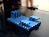 GoPro/Phone mount for "Prusa i3" (All versions) by Palo99