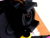 Xiaomi Yi lens protector easy attach by rccan