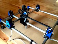 Conduit and Motor Mount for Drag-Chain for MPCNC Z axis by dintid