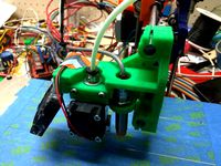 Extended Printrbot Simple Bowden Mount by bove2280