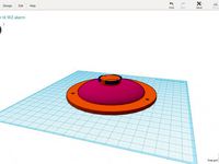 Kerui W2 alarm wall mount by henras