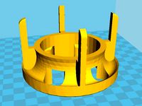 Amazon Echo Dot acoustic stand reverb by ProtomakerSprint