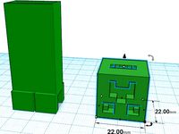 Creeper USB Cap & Case by FuzzBot