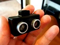 Ultrasonic Sensor Housing - HC-SR04 by dstark125