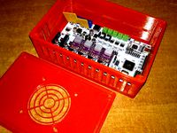 Rumba board V-slot case for D-bot Core xy by Marcin1415