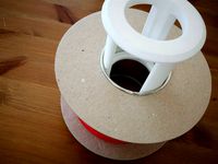 ⦰74mm to ⦰54mm, 91mm wide spool adapter by glassy