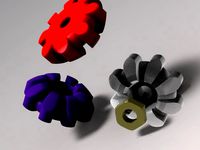 Thumbwheel M3 Knob by URkA