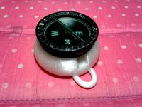 Holder of scubapro's compass for scuba diving by Pound