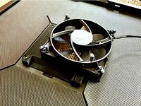 PC Fan Mount for SilentBase 800 with huge CPU Cooler by Frickelpiet