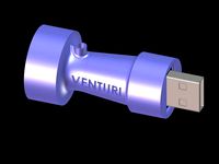 Venturi tube USB-Stick by Cibonacci