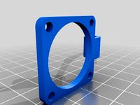 Sparkcube E3D Cyclops Variable Layer Fan Mount by 4ndi