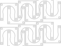 NEMA23 Motor spacer by largeformat3dprinter