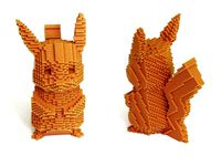 Voxel Pikachu by johann517