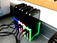 Dual ZTE Speed Charging Holder by SwerveRobots