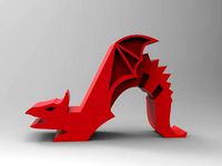 Dragon Phone Holder by T1000777