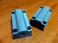 LM8UU and SC8UU combined - 58mm - Rev2 - 8 contacts - Linear bearing by onasiis