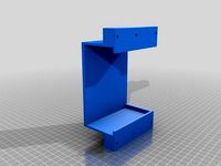 Power Supply Holder as Wall Bracket by Shadetec