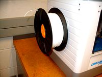 Flashforge/Dremel Spool Holder by Terrapinmfg