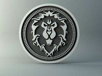 Alliance amulet by 3D-mon