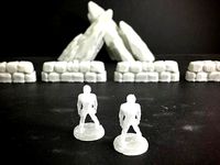 Shambling Corpse (18mm scale) by dutchmogul