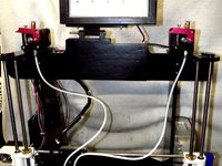 PanelDue mount for Alunar Prusa i3 by demigh0d