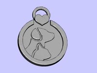 dog & cat keychain by shura2000