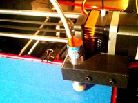Auto Level Mount Holder Acrylic Geeetech Prusa I3 pro B by felixsteghofer