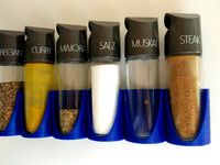 Spice shelf for EMSA or other spice jars by JoHerz