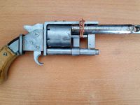 Pipe blaster - trigger and hammer double action gun by Hinso
