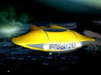 Flying Sub (with detailed interior) by ModernGnome