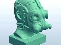 Steampunk Clothing - Gas Mask  by SavageWarlord