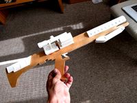 Phasma Blaster - Parts for Flat outline by pittance