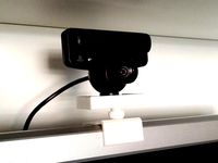 Orientable support for webcam by Dino_the_creator