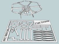 Flat Drone by Snorri