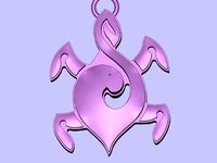 turtle keychain 2 by shura2000