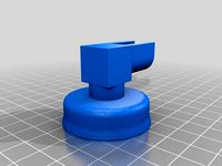 Bottle Cap Filament Holder by FireflyII