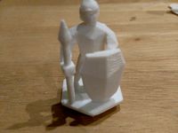 Lowpoly DND Guard mini by thrifstor