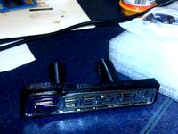 Volvo "R Design" Badge Holder - Front Grille - C30/V40/C70/XC90 - 2004+ by archie73