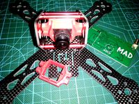 LANTIAN LT HEX4 200 Camera mounts FPV CCD by LANTIAN