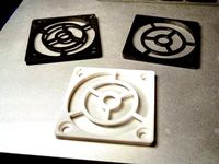 Lightweight 40mm fan grille by DrLex