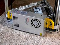 Folger Tech Kossel P/S Bracket with slot opening for T-Nut Connection by GeoDave