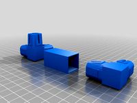 Connecting Joints For Square Cross Section Aluminum Profile by dacmatix