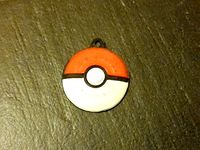 Pokéball keychain by SebTheis
