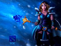 Dota 2 Crystal Maiden Cosplay Prop by south2012