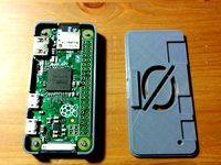 Raspberry Pi Zero v1.3 simple case by spradlinb