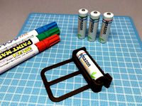 AA Battery Painting Jig by CyberCyclist