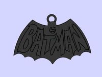 Batman keychain by shura2000