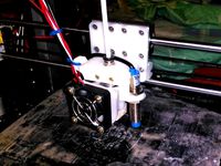 Hictop e3d V6 carriage proximity sensor mount by ZhenyaKa